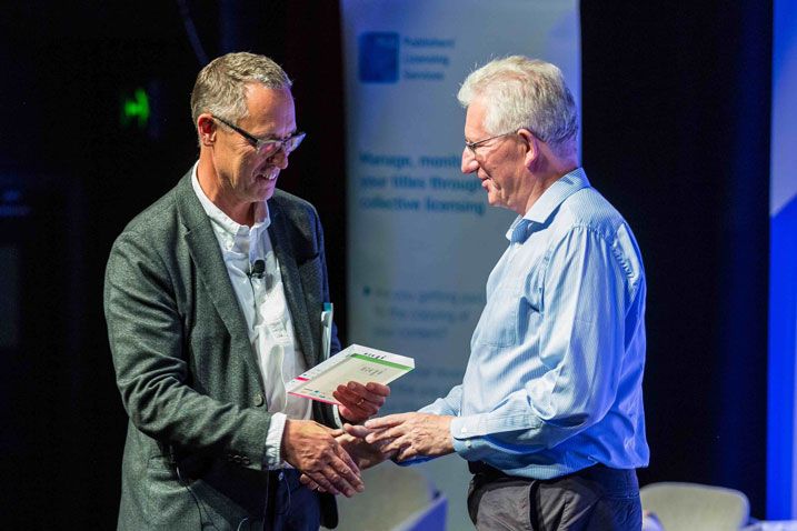 Chris Jolly awarded IPG Patron's Lifetime Achievement Award.