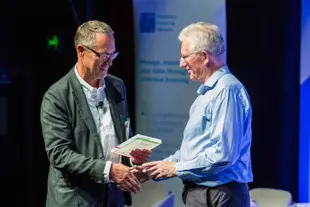 Chris Jolly awarded IPG Patron's Lifetime Achievement Award.