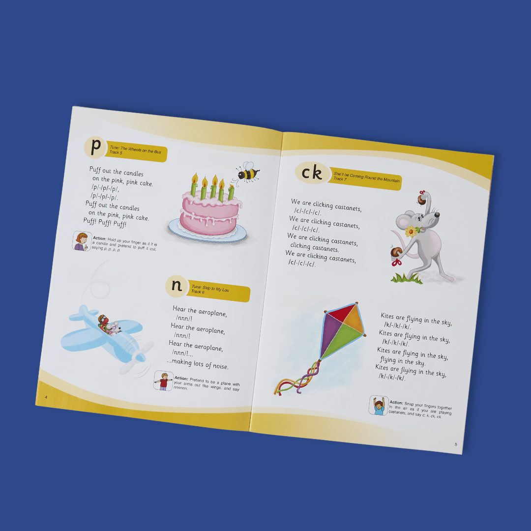 Jolly Songs – a musical way to learn letter sounds